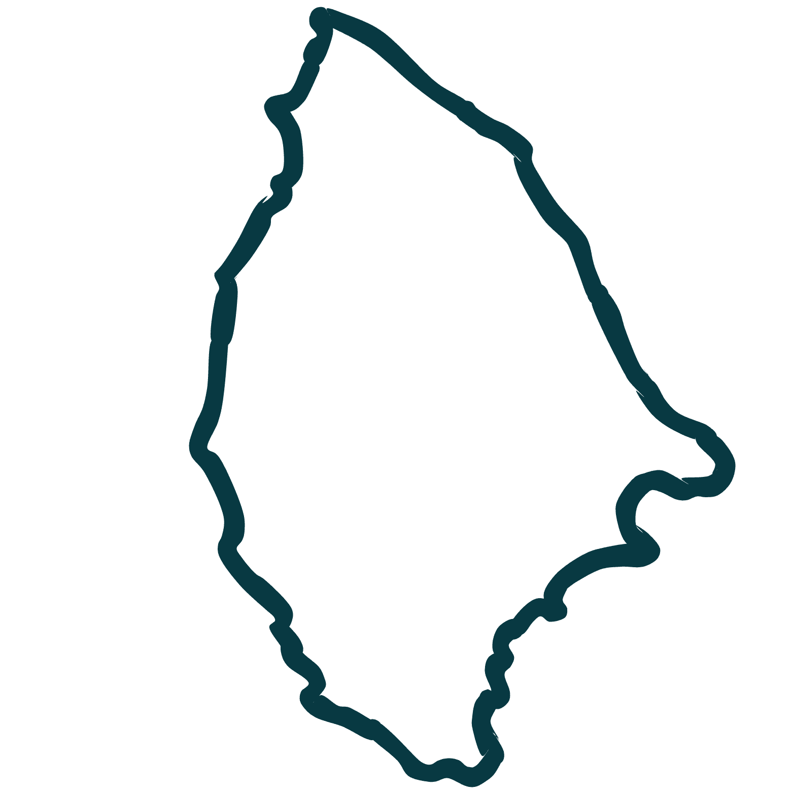 Shape of La Digue